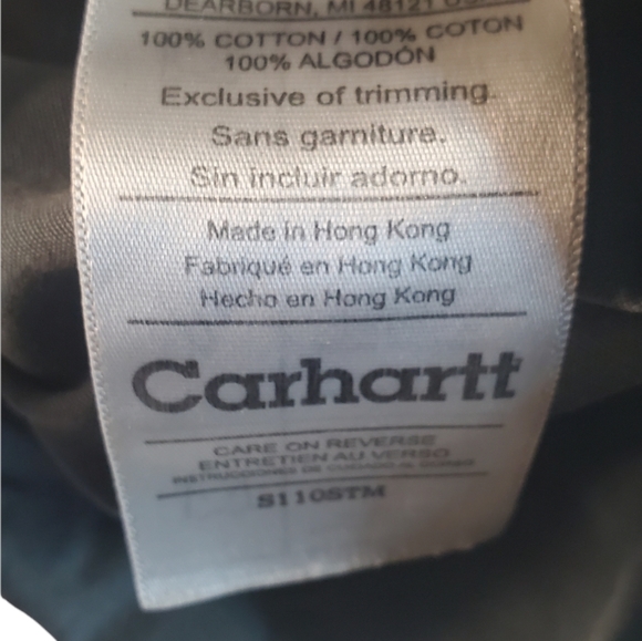 Vintage Carhartt Button Down Shirt - Picture 4 of 5